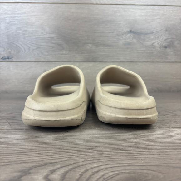 Adidas Yeezy Slides Men's Size 8 Bone Tan Slip On Open Toe Sandals Kanye West - Picture 5 of 12